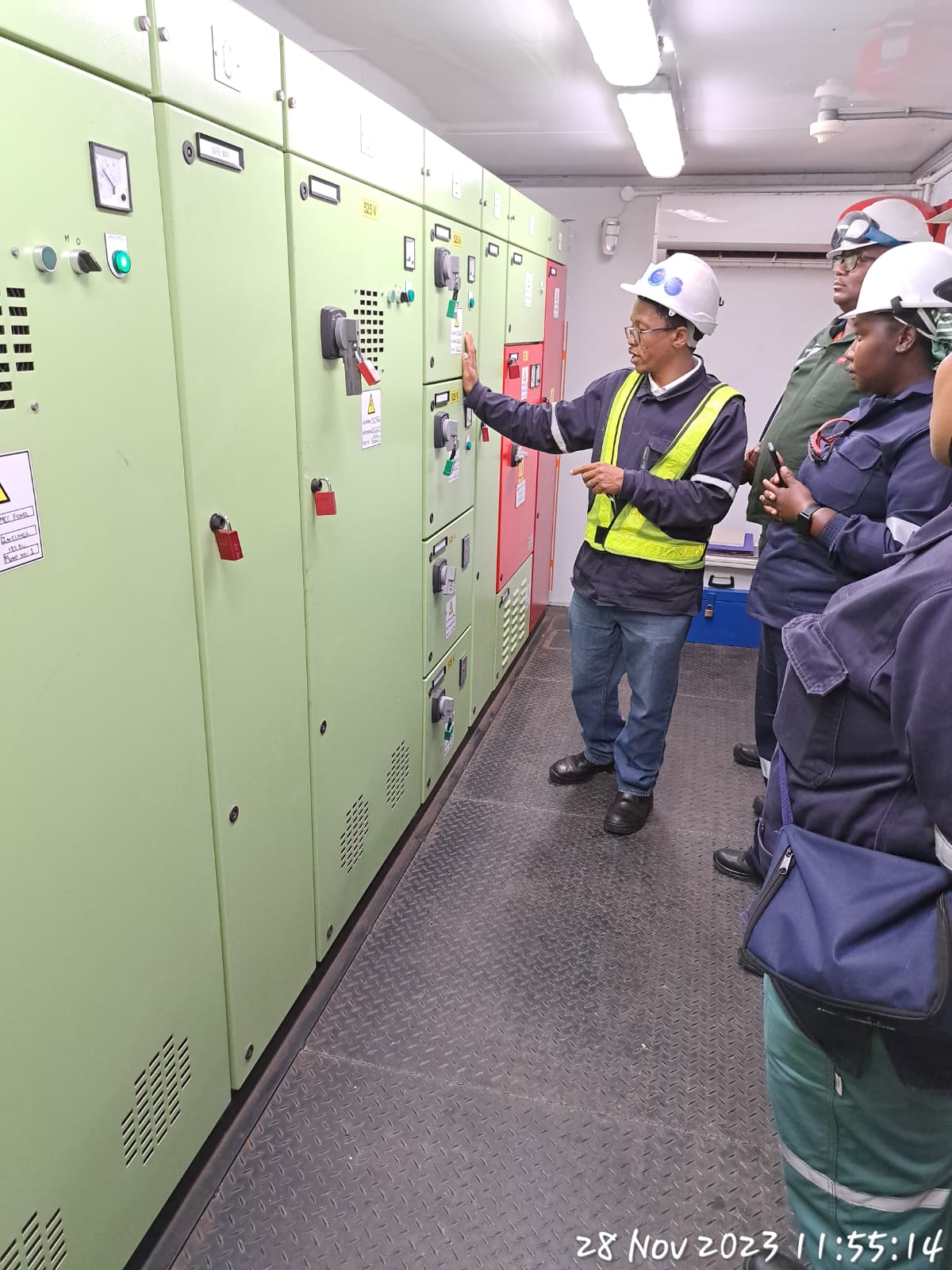 Electrical MCC room training