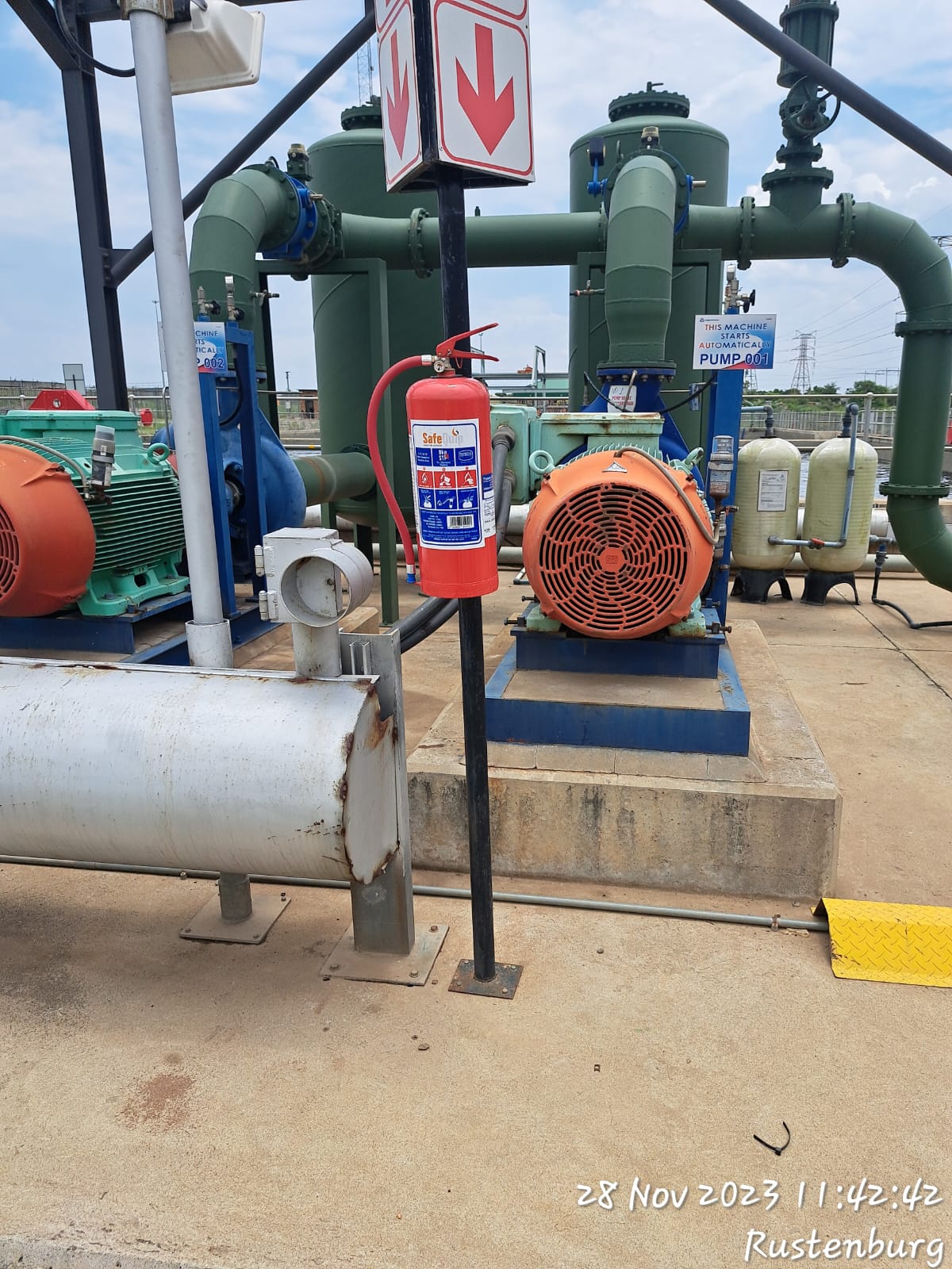 Mine pump system Rustenburg